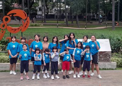 kegiatan olahraga outing di tebet eco park foto 2